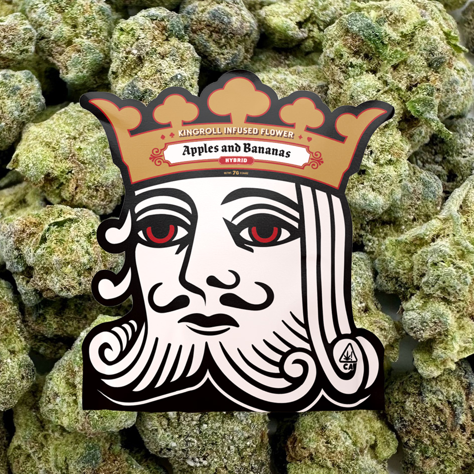 Kingroll Infused Flower Apples and Bananas