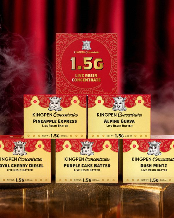 Kingpen Concentrate 1.5g Live Resin Badder Kingpen Concentrate 1.5g Live Resin Badder